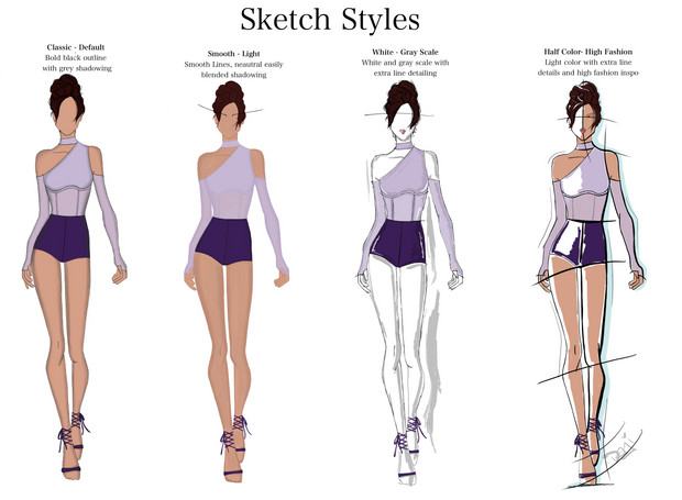 Digital Fashion Sketch