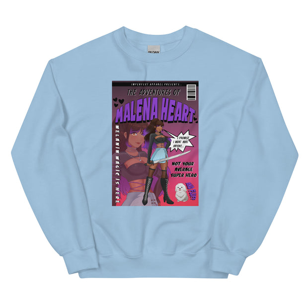 The Adventures of Malena Heart Sweatshirt