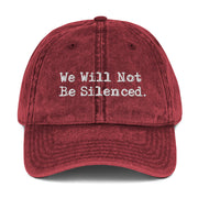 "We Will Not Be Silenced" Dad Hat